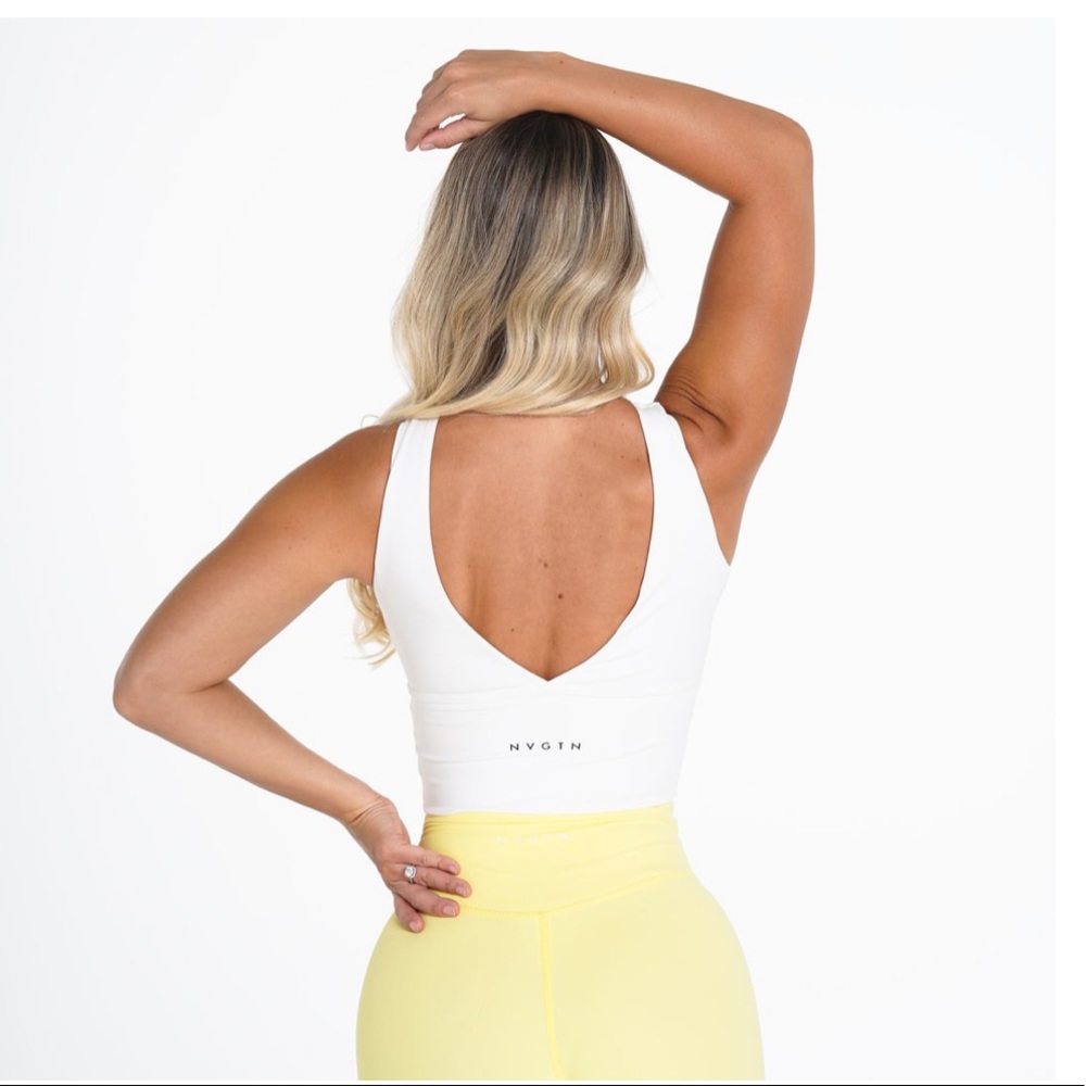 Nvgtn brand new white top